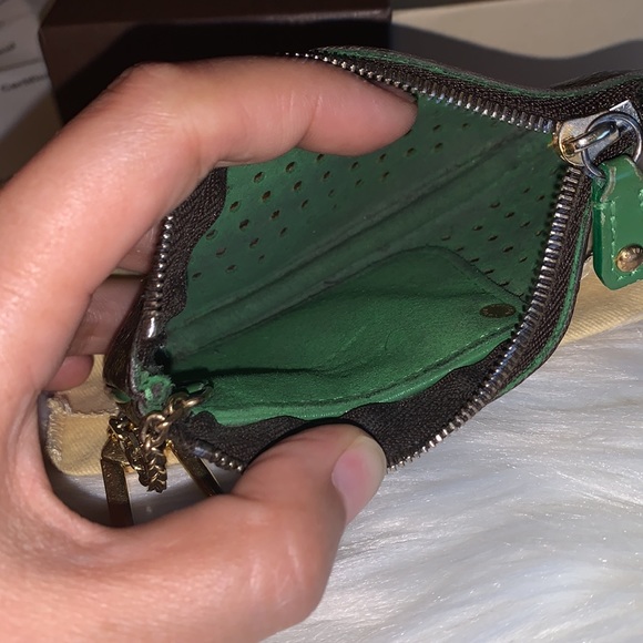 LOUIS VUITTON Monogram Perfo Pochette Kure Coin & Key Case - Picture 11 of 17